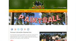 Desktop Screenshot of invinciblespaintball.com